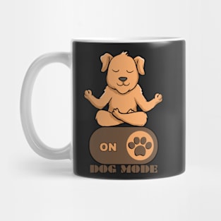 Dog mode on, Dog Pet lovers   - Classic Vintage Summer Mug